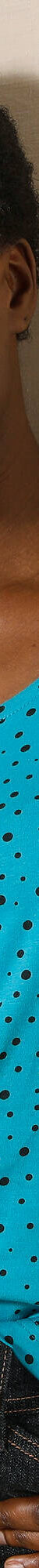 T-shirt imprimé pois en coton biologique(**) (bleu pétrole) T-shirt imprimé pois en coton biologique(**) (bleu pétrole)